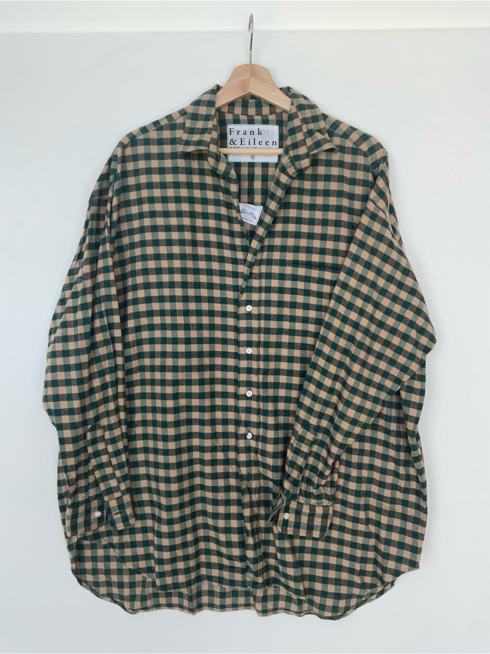 Frank & Eileen Shirley Gingham Button-Down Flannel Shirt